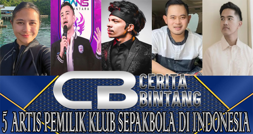 5 Artis Pemilik Klub Sepakbola Di Indonesia