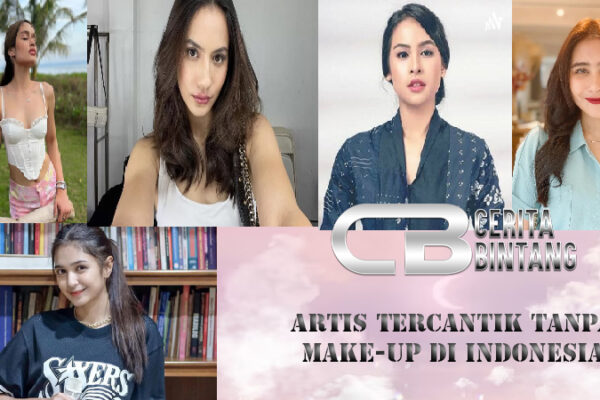 Artis Tercantik Tanpa Make-up Di Indonesia